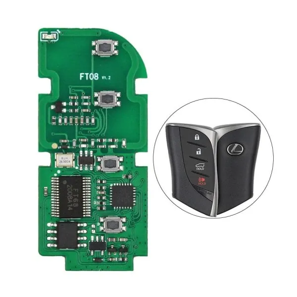 lexus board remote 2021 4 buttons item