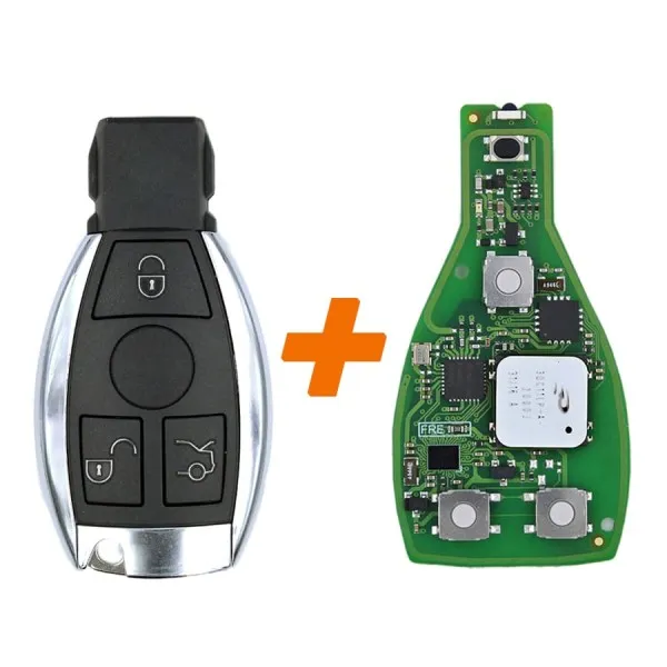 Xhorse Fobik Key Remote Shell 3 Buttons for Mercedes Benz FBS3 Board Primary min