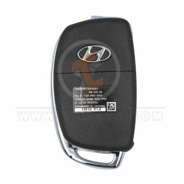Genuine Hyundai Santa Fe Flip Key Remote 2013 2016 P/N: 95430-4Z100 Remote Type Flip Key Remote