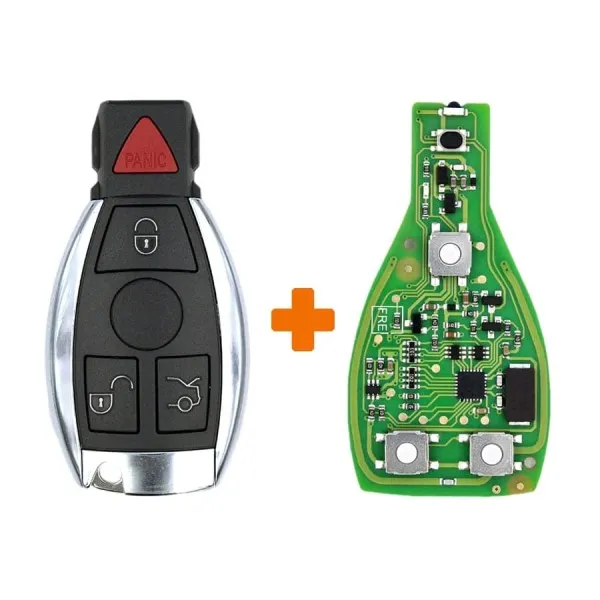 fobik remote 4 buttons with board