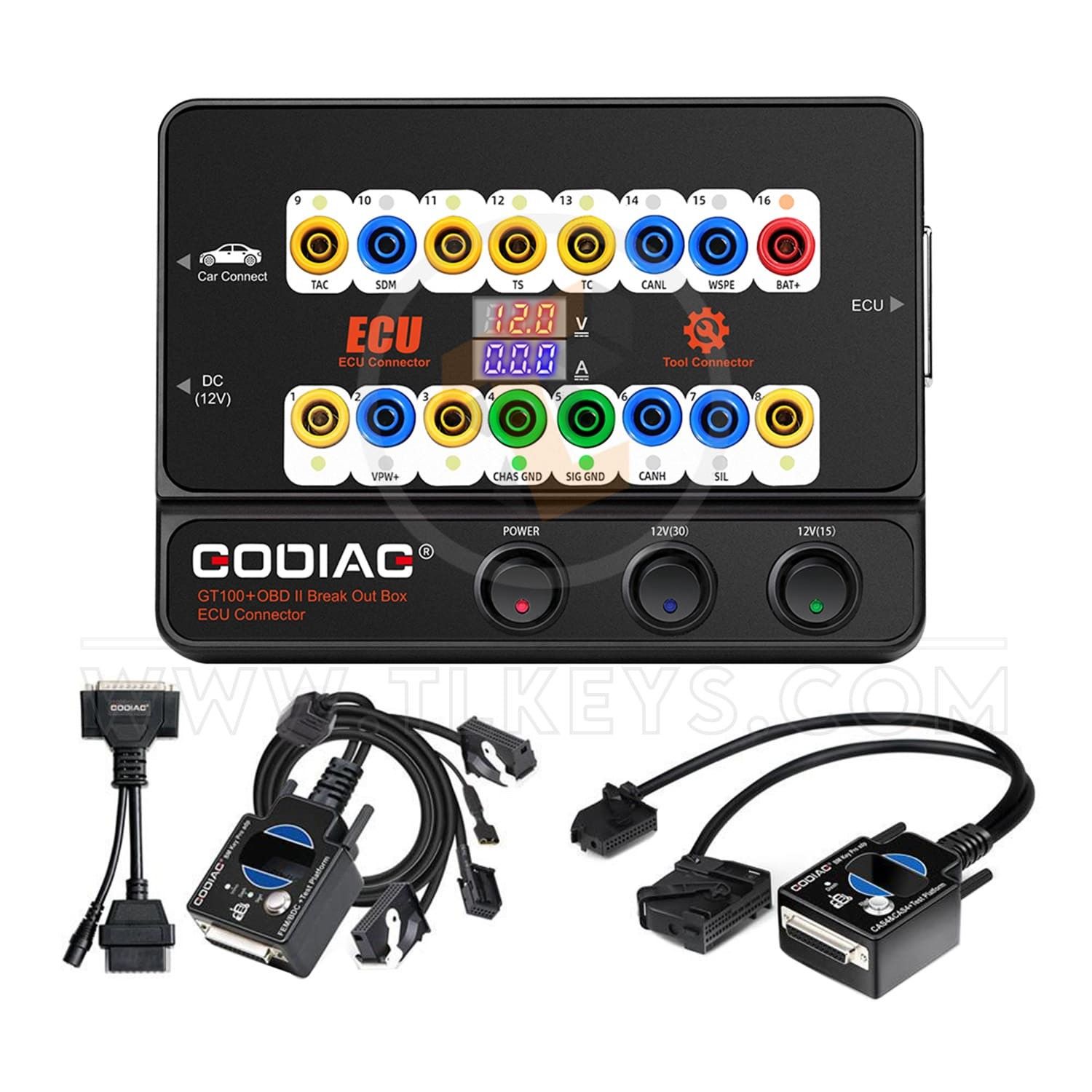 GODIAG Diagnostic Tools GODIAG GT100 Pro Breakout Box ECU Tool + BMW CAS4
