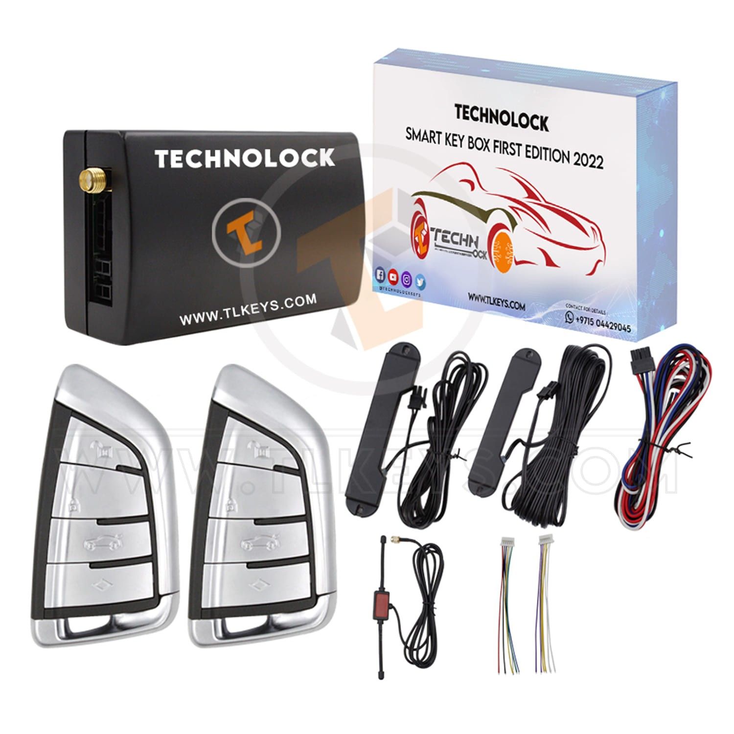 Techno Lock BBA PKE REMOTE Smart Key Box First Edition 2022 BMW Knife Type smart key box