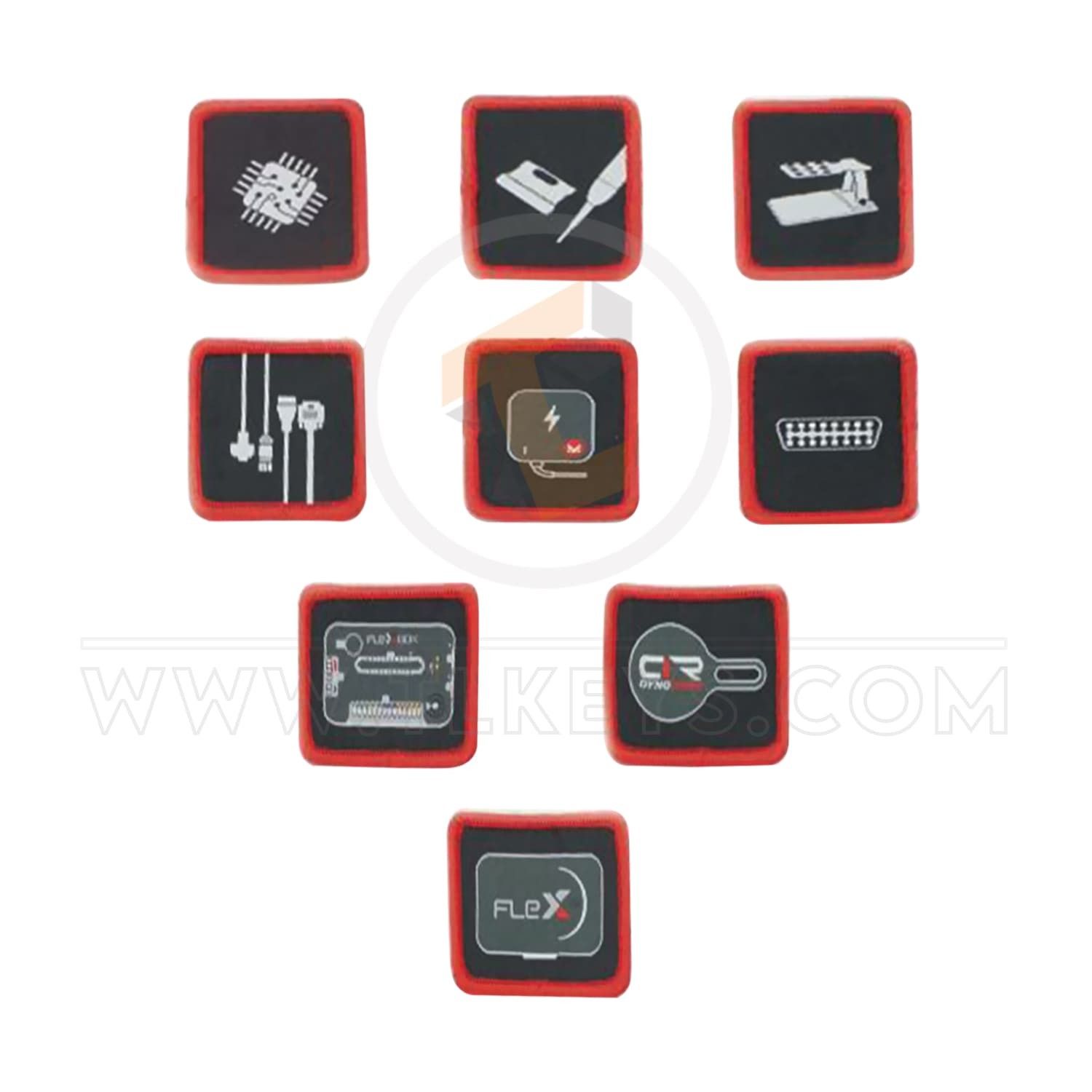 Kit Flex Toolcase patches other