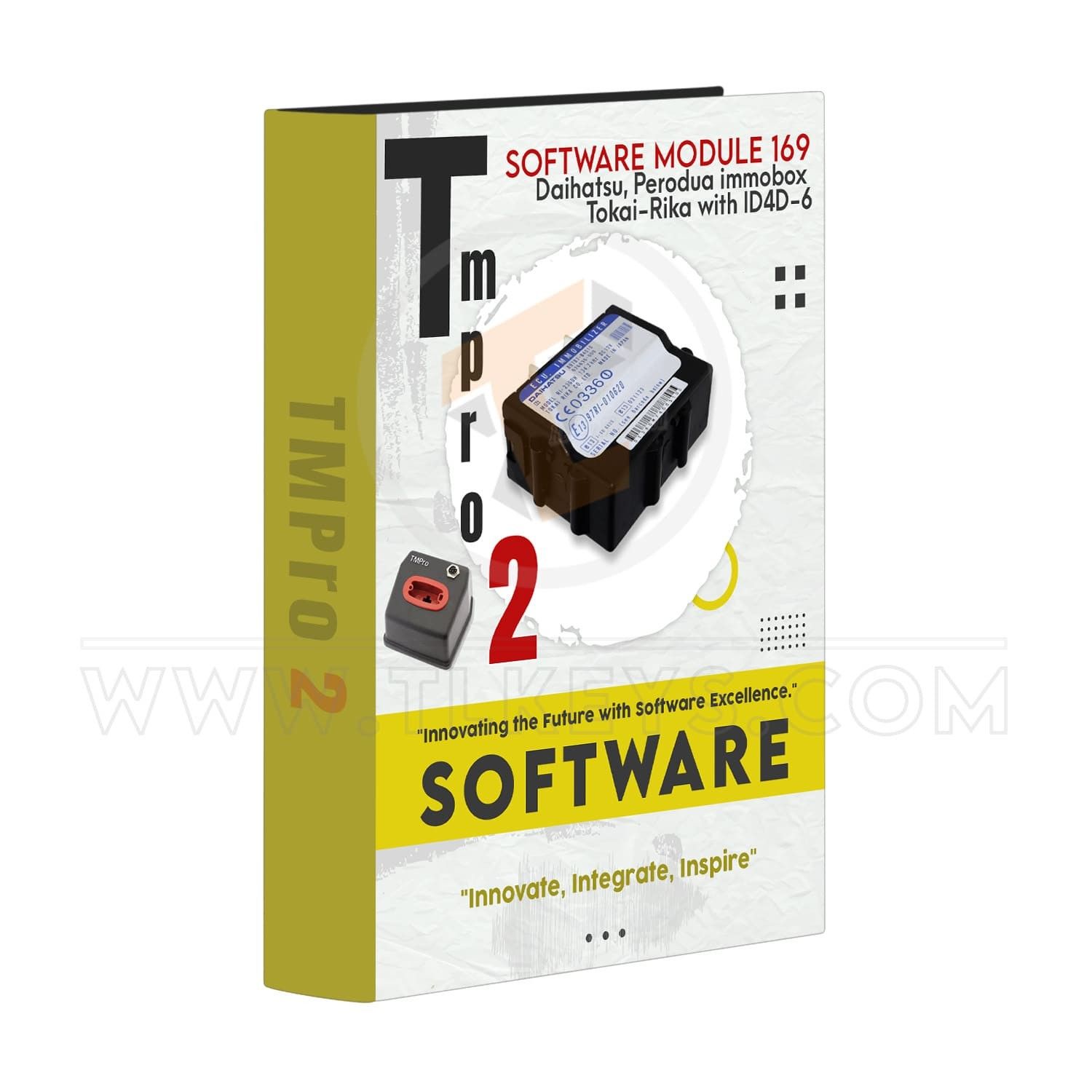 software Tmpro 2 Tmpro 2 Software module 169 – Daihatsu, Perodua immobox