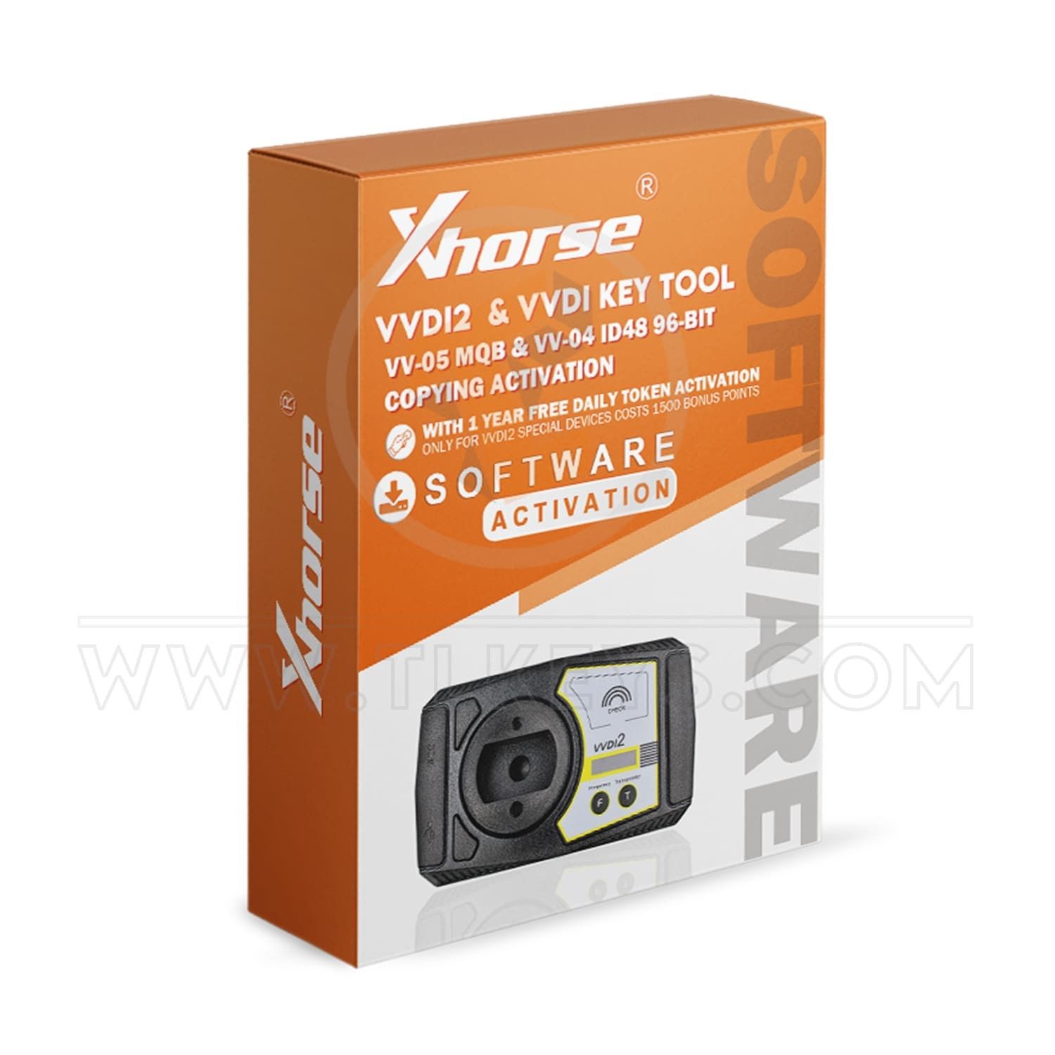 Xhorse VVDI2 VVDI Key Tool VV-05 MQB & VV-04 ID48 96-Bit software