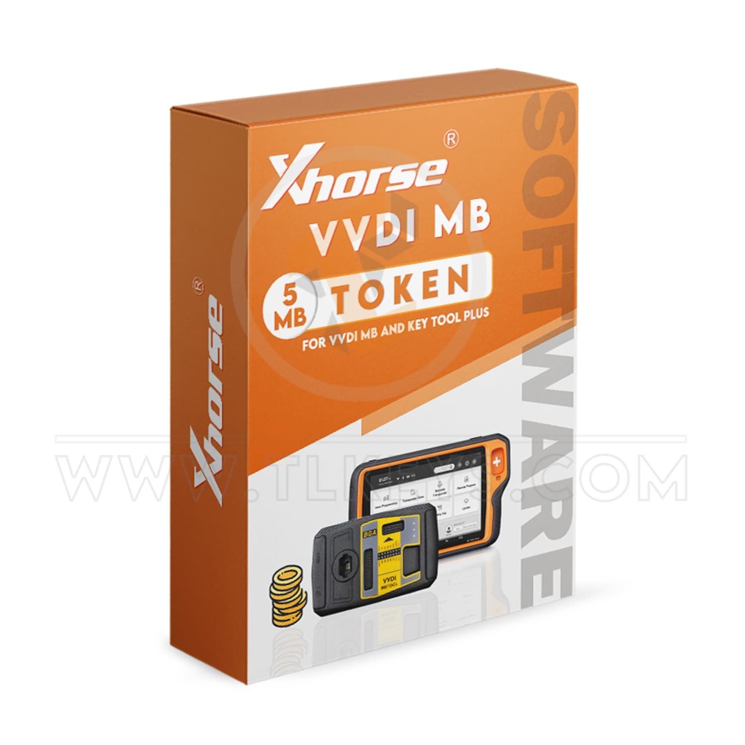 Xhorse 5 MB Token For VVDI MB And Key Tool Plus Compatible devices VVDI Key Tool Plus