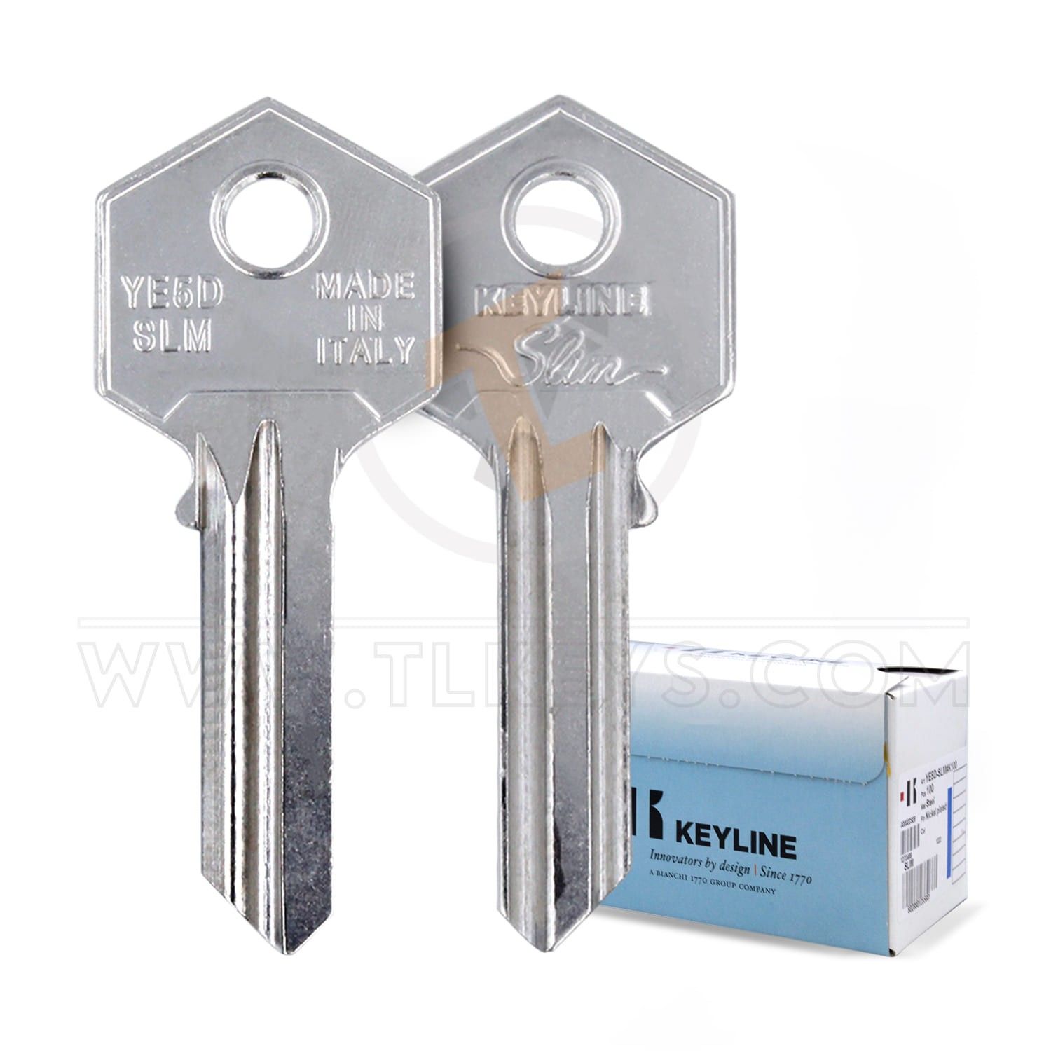 Keyline Keys P/N:YE5D SLM Compatible P/N:YA226 Keys