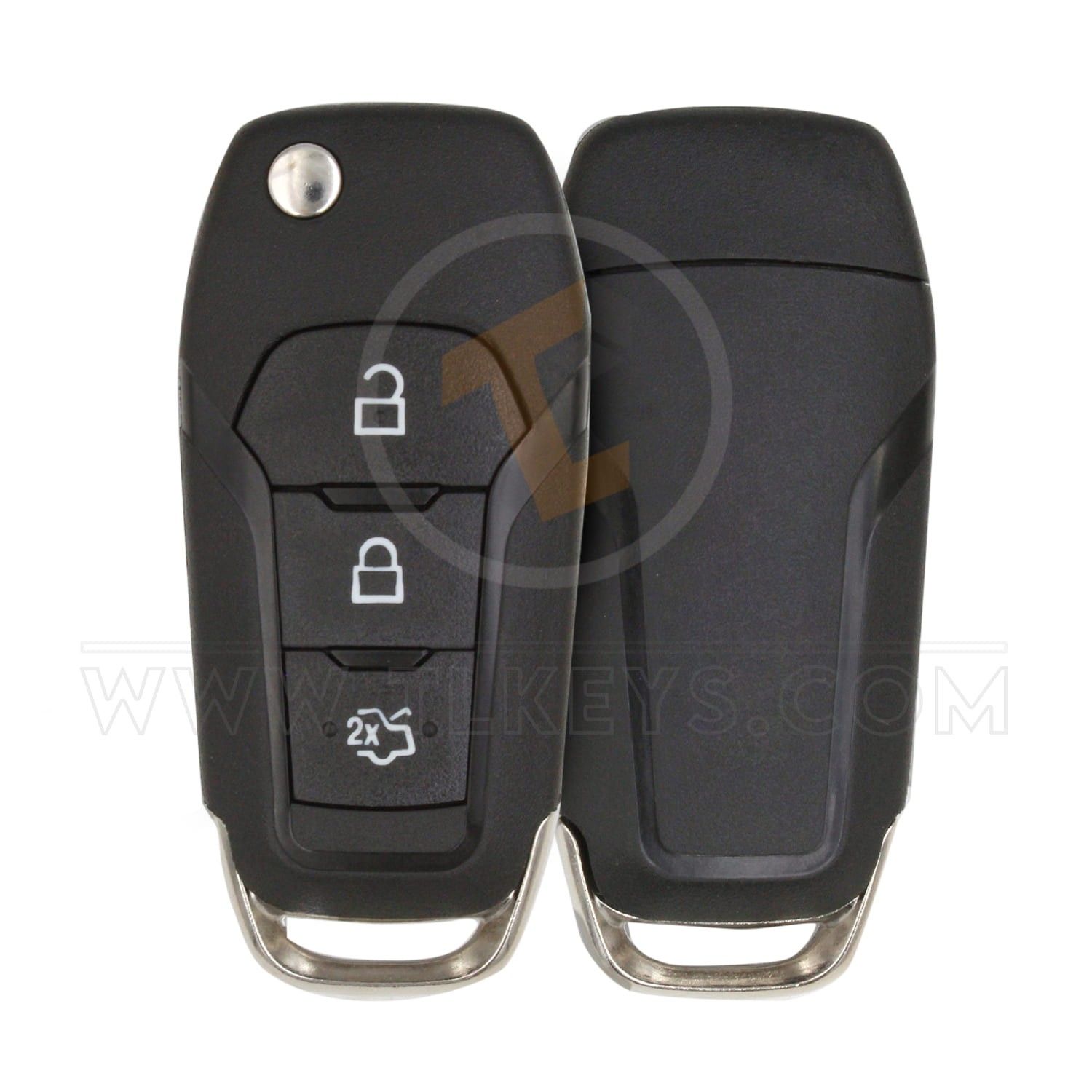 Ford Mondeo, Fiesta 2015-2019 3B Flip Remote Shell Buttons 3