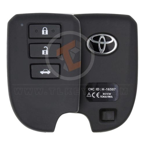 Genuine Smart Proximity Toyota Yaris 433MHz FCC ID: BS1EW 3 Buttons 8A Remote Type Smart Proximity