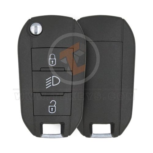 Peugeot Flip Key Remote Aftermarket Remote Type Flip Key Remote