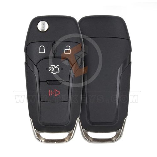 Ford Flip Key Remote AftermarketFusion Buttons 4