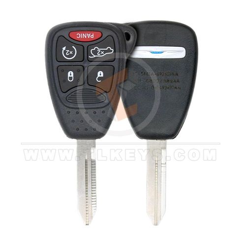 Original Chrysler 200 Head Key Remote 2011 2014 P/N: 68092989AAB Remote Type Head Key Remote