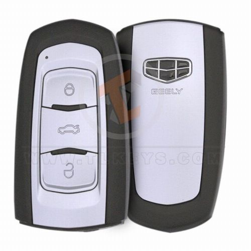 Original Geely Emgrand Smart Proximity 2017 433MHz 3 Buttons Remote Type Smart Proximity