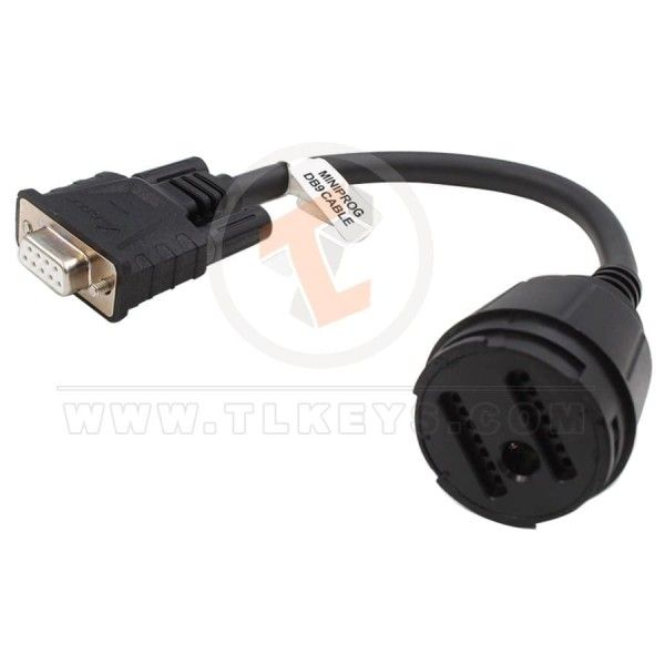 Xhorse XDNP13 DB9 Cable for Benz EIS/EZS Adapters work with Mini Prog Compatible with Manufacturers Xhorse