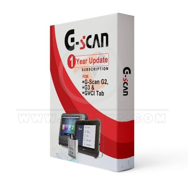 1 Year Update Subscription For G-Scan G2 G3 And GVCI Tab software