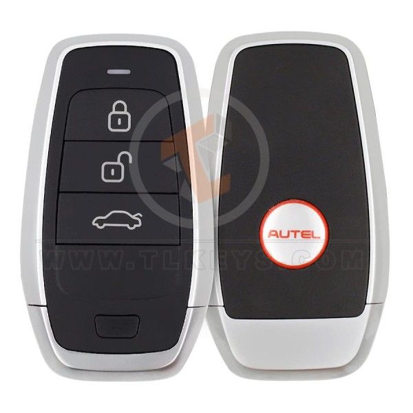 Autel IKEYAT003BL Independent Universal Smart Key Remote 3 Buttons Emergency Key/blade Included