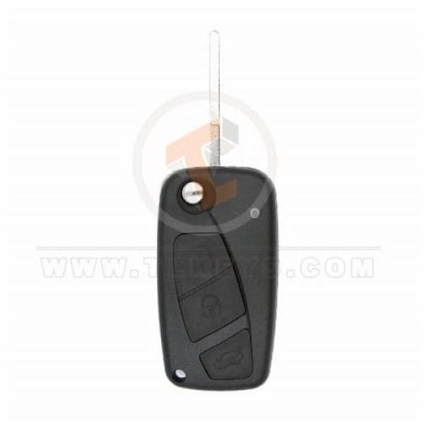 Fiat Fiorino Flip Remote Shell 3 Buttons Aftermarket Brand Buttons 3