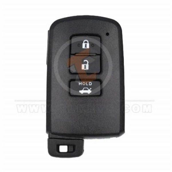 Toyota Auris Camry Corolla 2011-2020 Smart Key Remote Shell 3 Buttons Panic Button No
