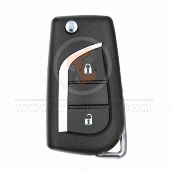 Toyota Crown 2016-2020 Flip Key Remote Shell 2 Buttons Aftermarket Remote Shell