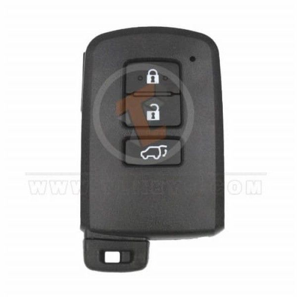 Toyota RAV4 2013-2018 Smart Key Remote Shell 3 Buttons With Big Trunk Panic Button No