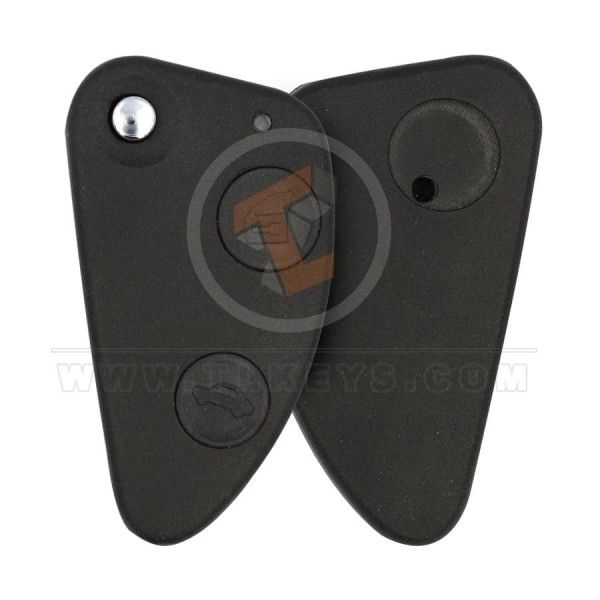 Flip Key Remote Shell 2 Buttons For Alfa Romeo 2010-2016 Emergency Key/blade Included