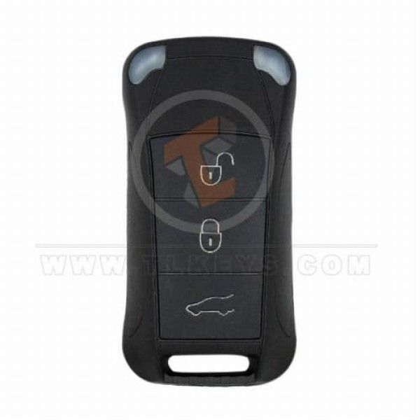 Porsche Cayenne 2006-2011 Flip Key Remote Shell 3 Buttons Emergency Key/blade Included
