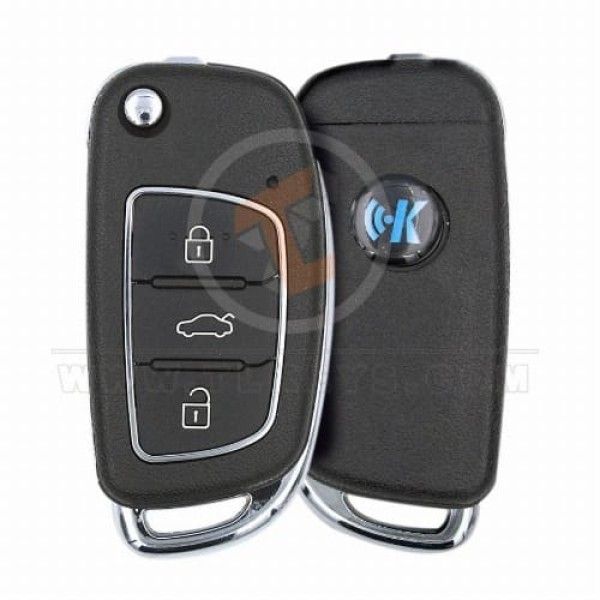 Keydiy KD Flip Key Remote 3 Buttons Hyundai Type B16 Remote Type Flip Key Remote