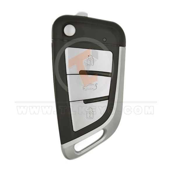 Keydiy KD Flip Key Remote 3 Buttons BMW Type B29-Metal Status Aftermarket
