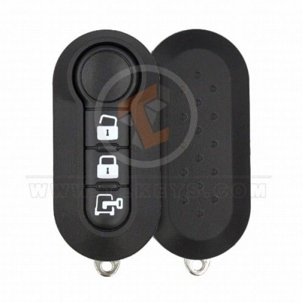  Flip Key Remote 433MHz 3 Buttons Panic Button No