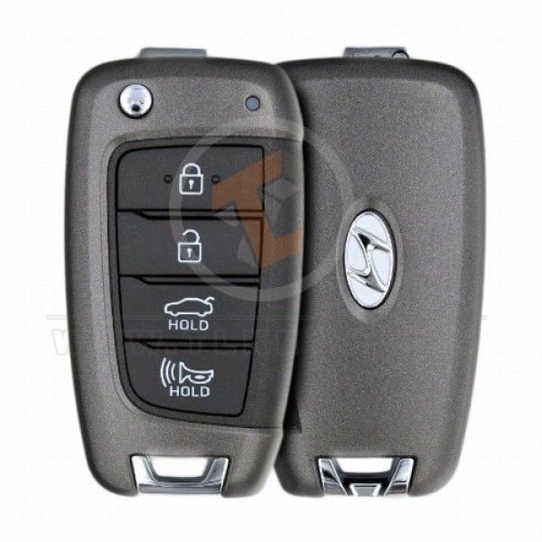 Genuine Hyundai Sonata Flip Key Remote 2019 2022 P/N: 95430-L1000 Panic Button Yes
