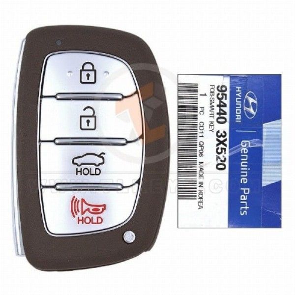 Genuine Hyundai Elantra Smart Proximity 2013 2016 P/N: 95440-3X500 Panic Button Yes