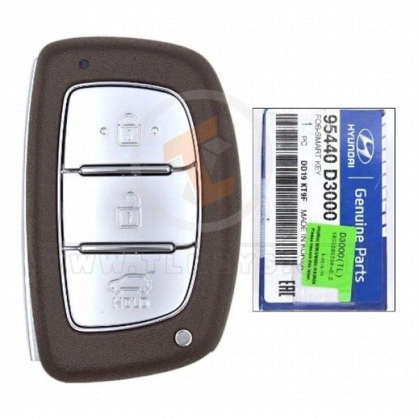 Genuine Hyundai Tucson Smart Proximity P/N: 95440-D3000 433MHz Transponder Chip ID 47