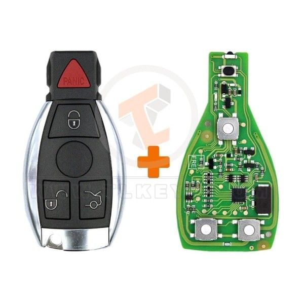 Xhorse Mercedes Benz Fobik Remote Key 4 Buttons Xhorse Remote Type PCB