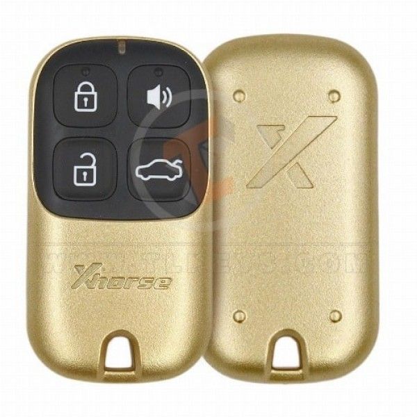 Xhorse XKXH02EN Wired Garage Key Remote 4 Buttons Without Chip Buttons 4