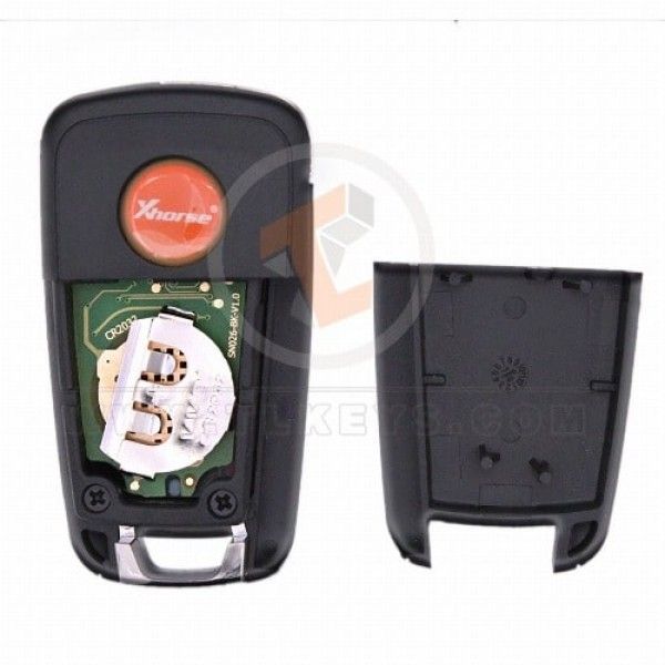 Xhorse XNBU01EN Wireless Flip Key Remote 4 Buttons Transponder Chip ID 47